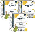 Organifi: Pure Smart Packs - Organic Brain and Immunity Support - Revitalizes Daily Mental Focus - Lemon Flavor 3 Pack