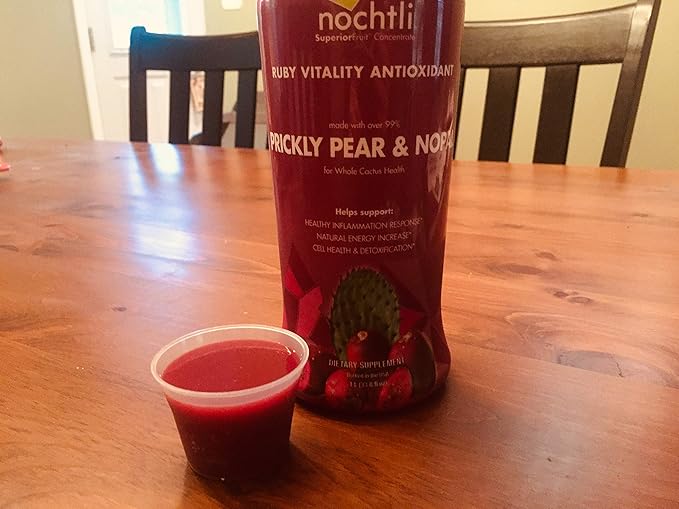 nochtli Recover Prickly Pear Liquid Supplement 1L (4-pack)