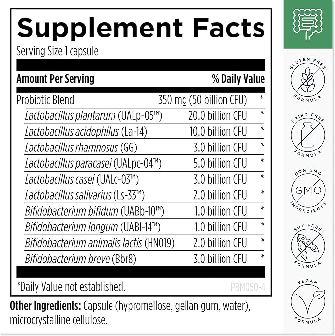 Designs for Health 3R Gut Reset Program - IgGI Immunoglobulin Capsules ProbioMed 50 Probiotic GI Revive to Soothe Coat &amp Fortify (3 Products)