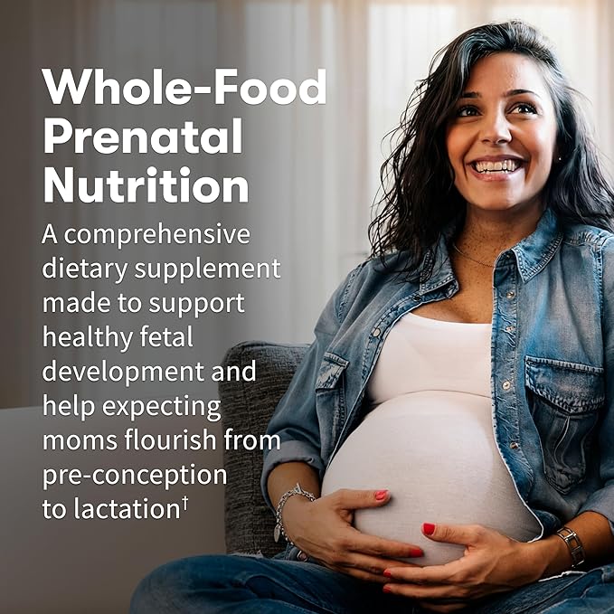 Garden of Life Organics Prenatal Multivitamin with Folate B6 B12 D3 &amp Iron – Prenatal Vitamins for Women with Energy Metabolism Support for Healthy Fetal Development Non-GMO Vegan 30 Serving