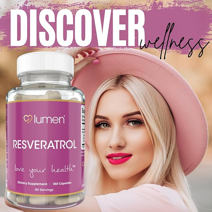 Lumen Naturals RESVERATROL Parent (180 Count (Pack of 1))