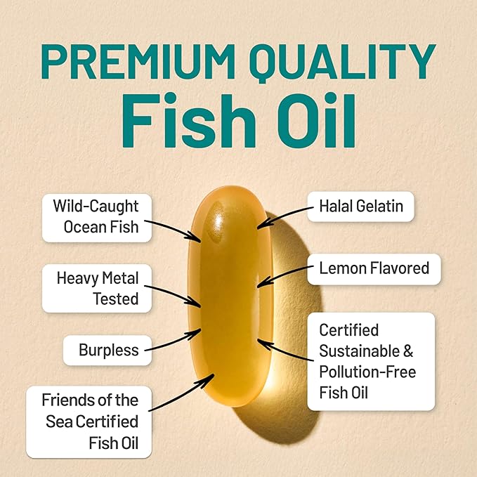 NatureWise [1 Ultra Omega 3 Fish Oil 2200 mg - TG Form - 60 Softgels[30-Day Supply] + [1] Vegan Vitamin D3 5000IU + K2 - Organic Coconut MCT Oil - 30 Softgels[30-Day Supply]