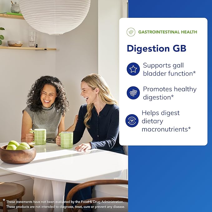 Pure Encapsulations Digestion GB - Digestive Enzyme Supplement - for Gallbladder Support &amp Gut Health* - with Bile Salts &amp Digestive Enzymes Blend - Gluten Free &amp Non-GMO - 180 Capsules
