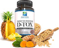 Spike Protein Removal - Original Spike Detox Formula with Nattokinase Bromelain &amp Curcumin - 3-in-1 Immune System Supplement - Non-GMO Vegan Gluten-Free Made in USA - 120 Capsules (30 Day Supp