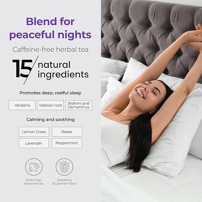 Wellness Bundle with Valerian Root Sweet Dreams Tea &amp Mobility Magnesium with Collagen Powder Capsules Natural Ingredients 60 Servings