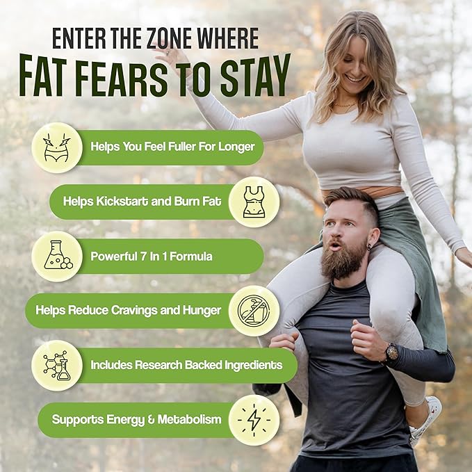 GLP-1 Shred Zone - Weight Loss Pills for Women &amp Men + Appetite Suppressant Support - Supports Healthy Pathways Associated with GLP-1 Activity - Fat Burner Supplement - 60 Capsules