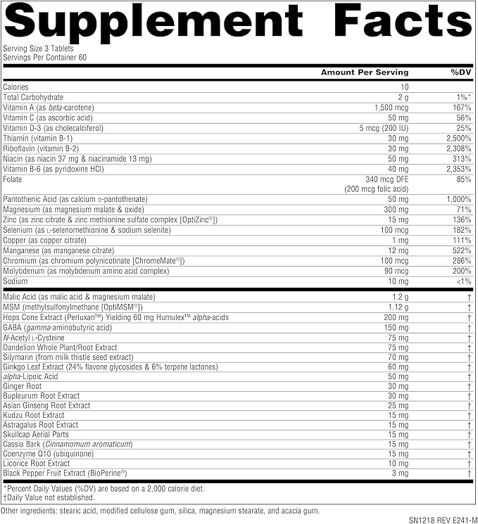 Source Naturals Fibro-Response Bio-Aligned Malic Acid &amp MSM180 Tablets