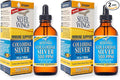 Natural Path Silver Wings Colloidal Silver 500ppm Immune Support Supplement 4 fl. oz. Dropper(Pack of 2)