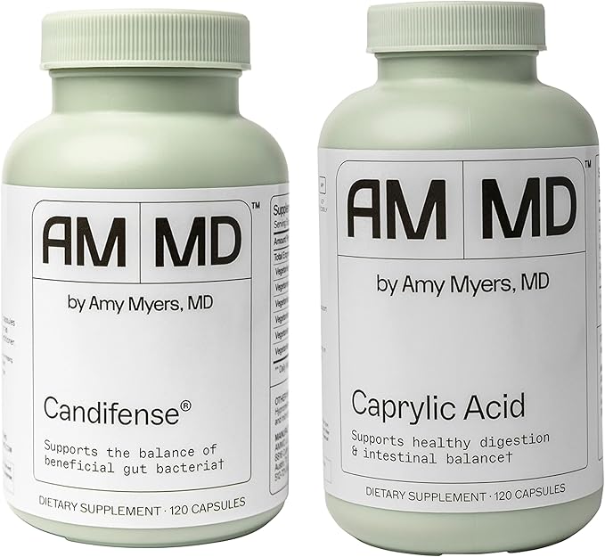 Amy Myers MD Caprylic Acid &amp Candifense Bundle