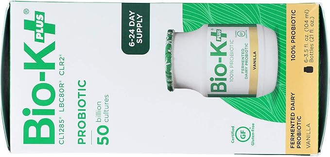 BIO-K PLUS Vanilla Probiotic 6pk 3.5 FZ