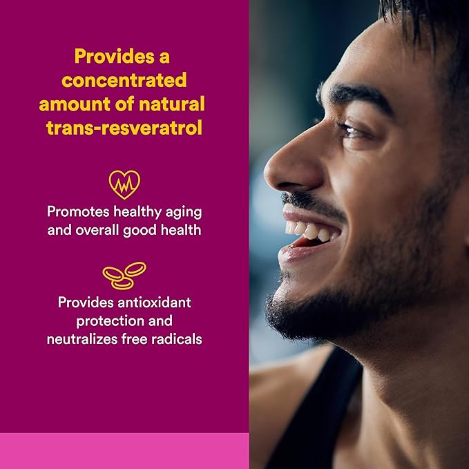 ResveratrolRich by Natural Factors Super Strength Resveratrol Concentrate Promotes Healthy Aging 60 capsules (60 servings)