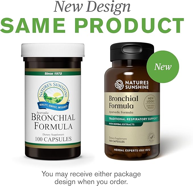 Nature's Sunshine Bronchial Formula 100 Capsules