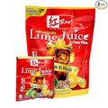 Malaysia Concentrate Beverage Lime Juice With Sour Plum 桔子酸梅 Chanh XÍ Muội 19.4oz - Total of 2 bags