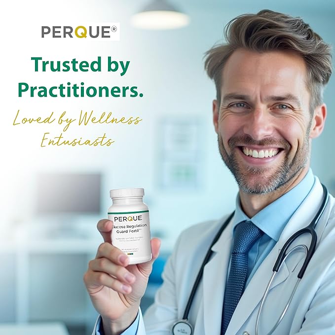 Perque Glucose Regulation Guard Forte - 180 Softgels by Perque