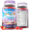 Teen Vitamins Methylated Multivitamin Gummies for Boys Girls 12-17 w/ Magnesium Glycinate Omega-3 L-Theanine for Teens Kids Calm &amp Focus Gummies Supplement 23-IN-1 Formula Sugar Free 120 ct