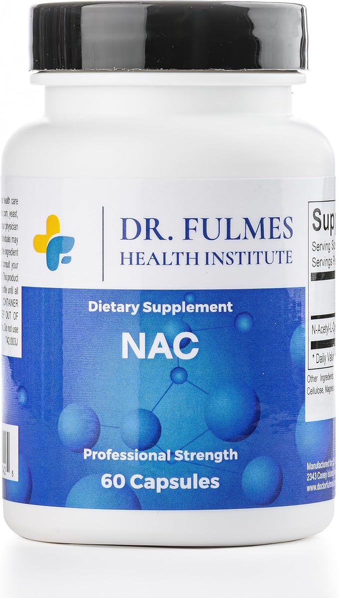 Dr. Fulmes N-Acetyl Cysteine (NAC) Advanced Antioxidant &amp Detoxification Support