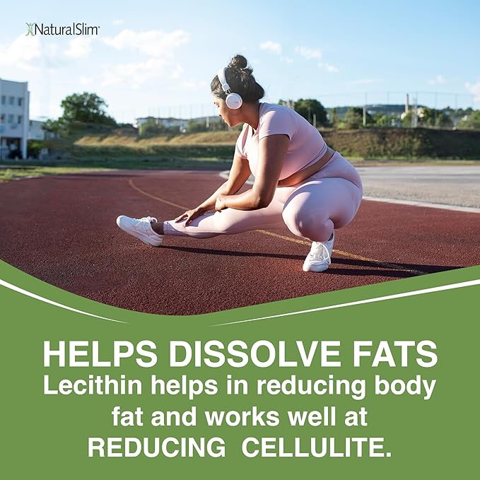 NaturalSlim Natural Soy Lecithin Granules with Choline Pure &amp Fresh Granulated Lecithin Supplement for Cleansing &amp Cognitive Support Non-GMO Food Grade 45 Servings1 lb (454 g)