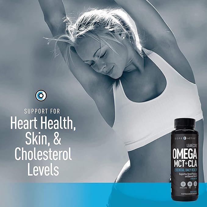 Lean Core Omega + MCT (90 Servings) Syphon Thermogenic Fat Burner (60 Capsules)