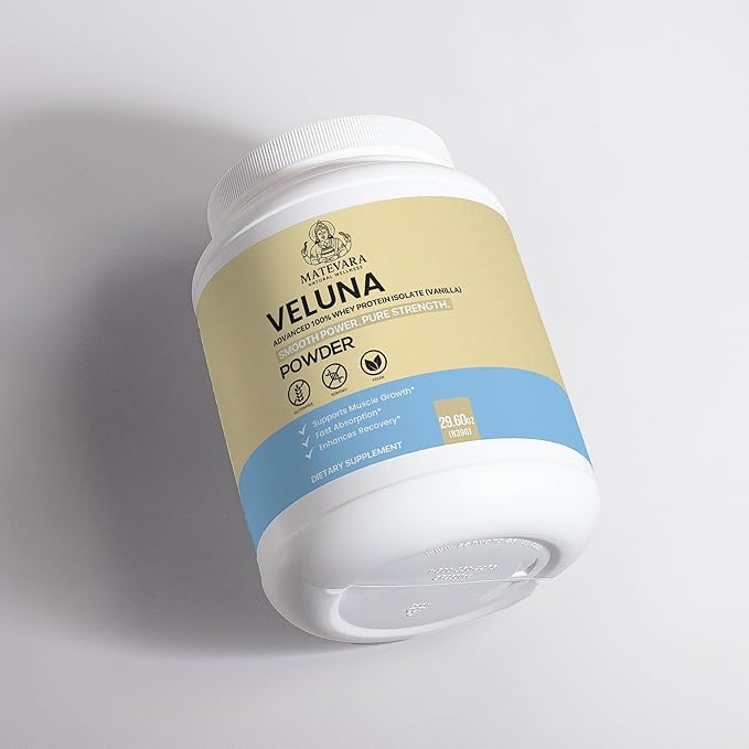 Veluna Advanced 100% Whey Protein Isolate | 28.4 oz (805g)
