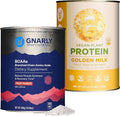 Gnarly Nutrition Golden Milk Vegan Protein Powder BCAAs Fruit Punch (10.58oz)