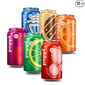 Poppi Sparkling Prebiotic Soda Beverage with Apple Cider Vinegar Seltzer Water and Fruit Juice Game Day Variety Pack 12 Fl Oz Pack of 12 Packaging May Vary