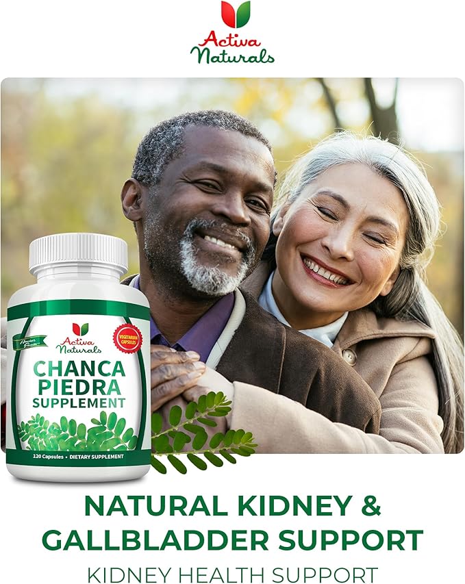 Chanca Piedra 500mg - 120 Plant-Based Capsules - Phyllanthus Niruri Herb Extract for Kidney &amp Gallbladder Support - Natural Urinary Tract Wellness - Non-GMO Made in USA