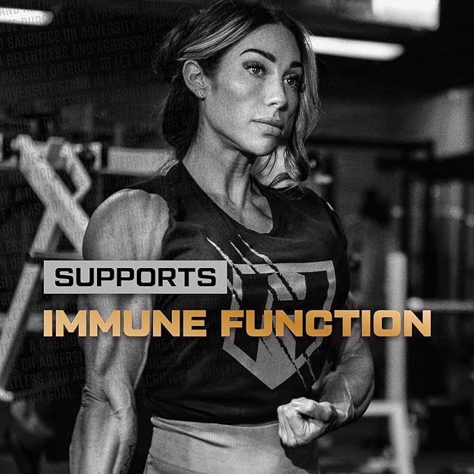 HOSSTILE Glutamine Fermented L Glutamine Powder for Men &amp Women Enhance Muscle Recovery Support Protein Synthesis Post Workout Recovery Drink Unflavored 60 Servings