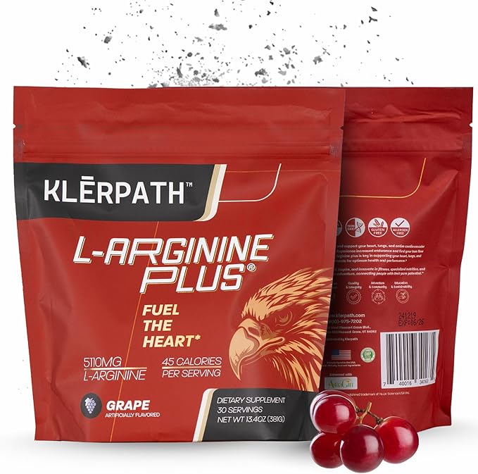 &amp L-Citrulline Pre Workout Powder - Nitric Oxide Booster for Energy Endurance &amp Circulation - Amino Acid Pre Workout Supplement for Men &amp Women - Grape Flavor 13.4 oz 25 Servings