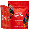 Iaso Instant Tea (Tropical Punch) - Fruity Cleansing Drink for Digestive Support Refreshing Flavor - 25 Sachets Pack of 1
