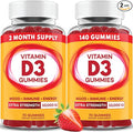 PAYÉ Vitamin D Gummies D3 10000 IU (250 mcg) per Serving Dietary Supplement for Bone Teeth Muscle and Immune Health Support Kids and Adults* - 140 Count