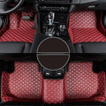 Car mat Custom Car Floor Mats for mercedess-benzs CLA CLA180 CLA200 CLA220 CLA250 CLA260 Auto Foot Accessories Carpets (Color : Red Wine)