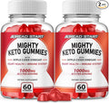 IDEAL PERFORMANCE (2 Pack) Mighty Keto Gummies Mighty Keto ACV Gummies (120 Gummies)