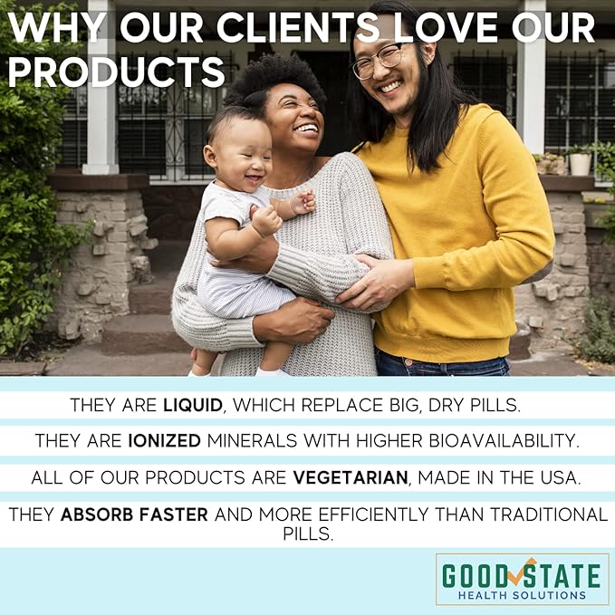 Good State Liquid Ionic Manganese Ultra Concentrate (10 Drops Equals 5 mg - 118 Servings Per Bottle) 2 Fl Oz
