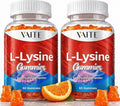 L-Lysine 1000mg Gummies - Supports Skin Lip Vegan Gluten Free 60 Chewable Lysine for Adults Vitamins Tissue Health &amp Immune System Amino Acid Vitamin Supplement &amp Complex Supplements (2