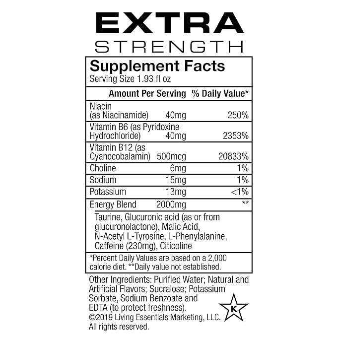 5 Hour Energy Shot Extra Strength Sour Apple- 72 Pack of 2 Ounce Bottles