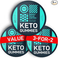 WILD FUEL MCT Oil Keto Gummies with Collagen - Pre Workout Gummy Keto Candy - Physical and Mental Energy Low Carb Low Calorie - 3-Month Supply 180 Cherry Collagen Gummies for Women and Men