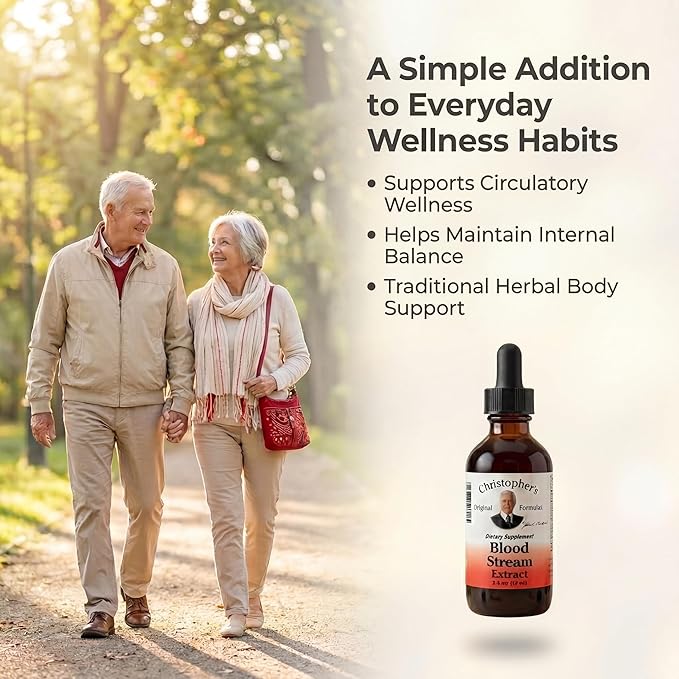 Christopher's Original Formulas Blood Stream Formula 2 oz Glycerine Extract - Natural Herbal Blend - Pack of 2