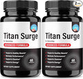 (2 Pack) Titan Surge – Men’s Protector Formula TitanSurge ME Caps for Peak Performance Nutrition &amp Pre Workout Support | Daily Health &amp Male Performance Blend Easy-to-Take Pills (120 Capsul
