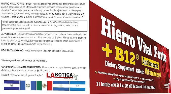 21 Count Forte + B12 Antianemic