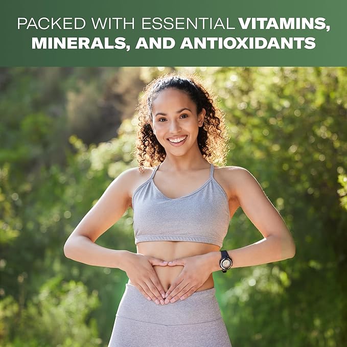 TrueSeaMoss Super Greens Powder with Matcha for Digestive &amp Gut Health – 25 Superfoods with Probiotics Prebiotics Enzymes &amp Sea Moss – Vegan Superfood Powder for Bloating &amp Regularity -