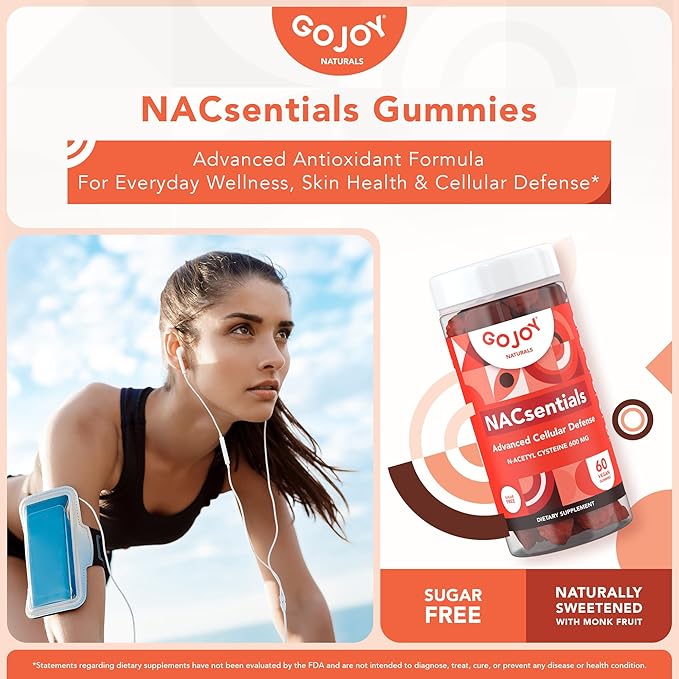NAC 600mg + Choline &amp DHA Gummies Bundle - Nutritional Support for Daily Wellness