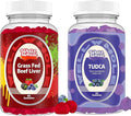Well&ampWhole Grass Fed Beef Liver Gummies Dessicated Beef Liver Supplement and TUDCA Bile Salts Liver Support Supplement 1000mg +Milk Thistle 500mg