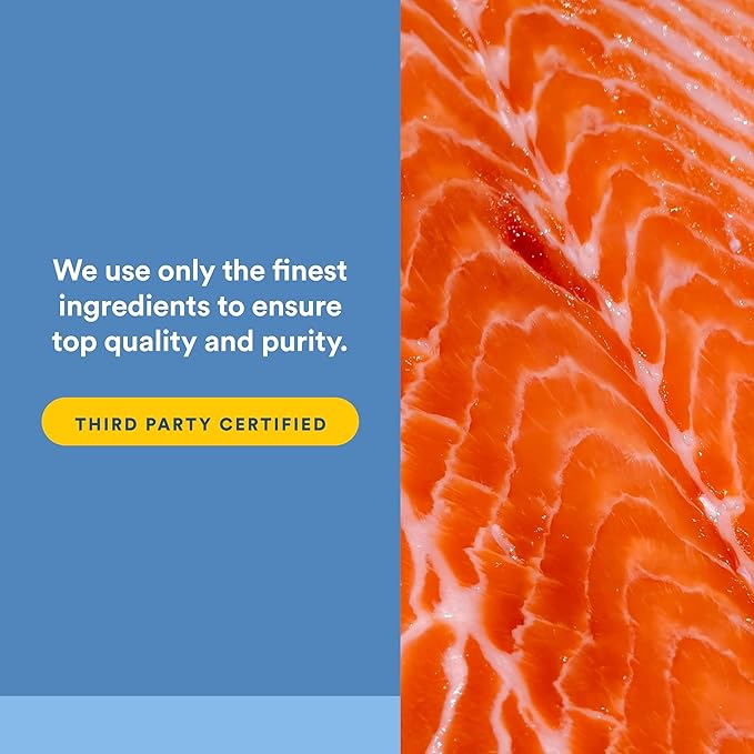 Natural Factors Wild Alaskan Salmon Oil Provides Omega-3 EPA DHA &amp Vitamin D Supports Brain &amp Heart Health 180 Softgels
