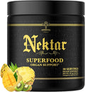 Ambrosia Superfood Organ &amp Cycle Support Powder | Liver &amp Kidney Support with Milk Thistle Red Yeast Rice &amp CoQ10 | 13 Superfood Ingredients | 30 Servings | Fruit Symphony