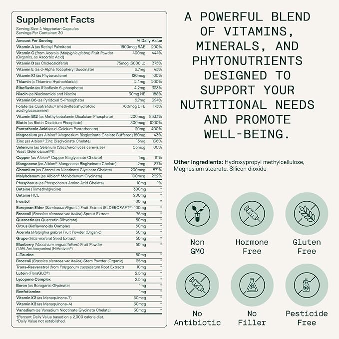 Adapt Naturals Daily Essentials Bundle – Bio-Avail Omega+ Fish Oil with Curcumin &amp Black Seed &amp Bio-Avail Multivitamin for Men &amp Women – 30-Day Supply