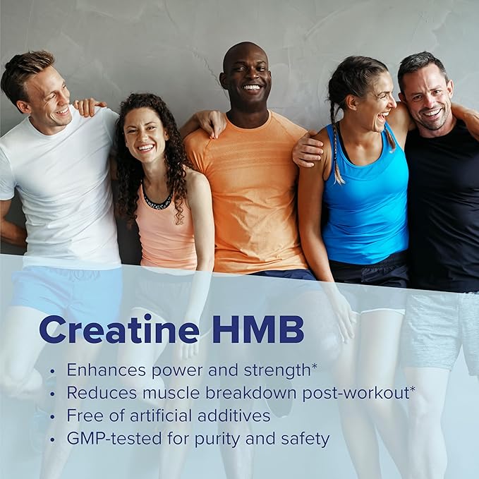 Superior Source Creatine HMB - Creatine Monohydrate for Muscle Recovery &amp Exercise Support - Dye-Free - Unflavored 8.75 oz