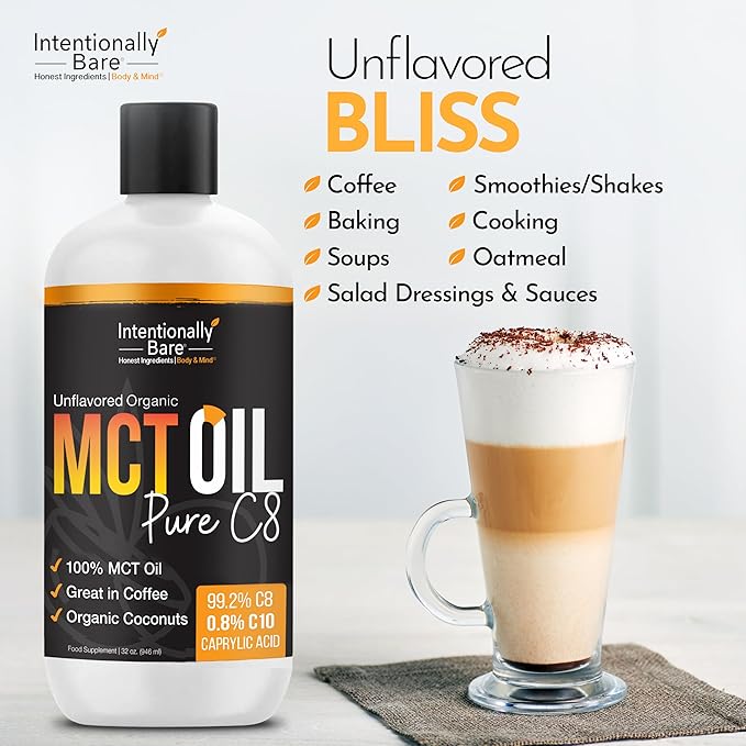 MCT Oil Capsules and Pure C8 MCT Oil Bundle.