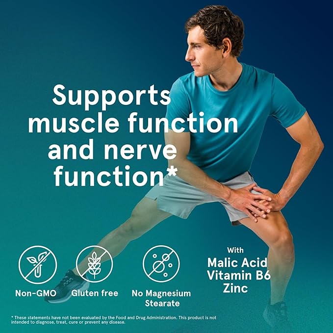 Puori Magnesium Complex Supplement - High Absorption Magnesium Taurinate &amp Gluconate Zinc Vitamin B6 &amp Malic Acid for Sleep Support Immune &amp Bone Health &amp Muscle Recovery - 120 Vega