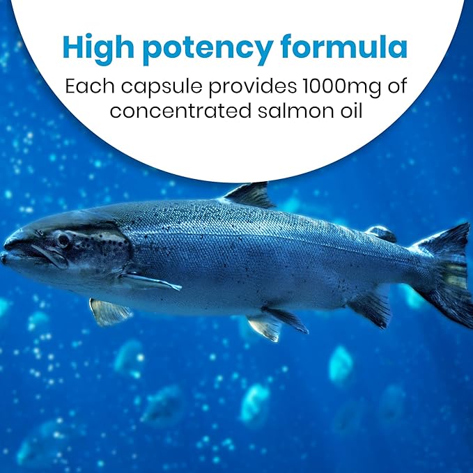 Healthy Care Wild Salmon Oil 1000mg 500 Capsules