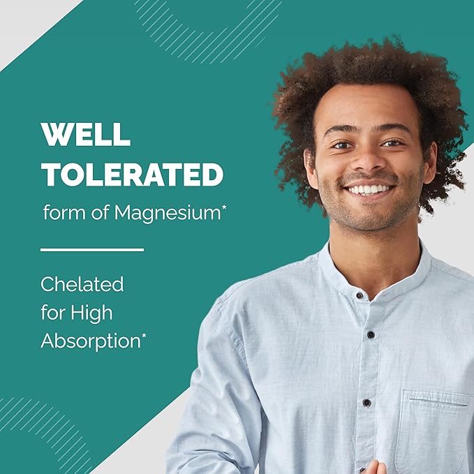 Sandhu's Magnesium Glycinate with Quercetin &amp Liver Support Capsules | Supports Quality Sleep Relaxation &amp Liver Health Support